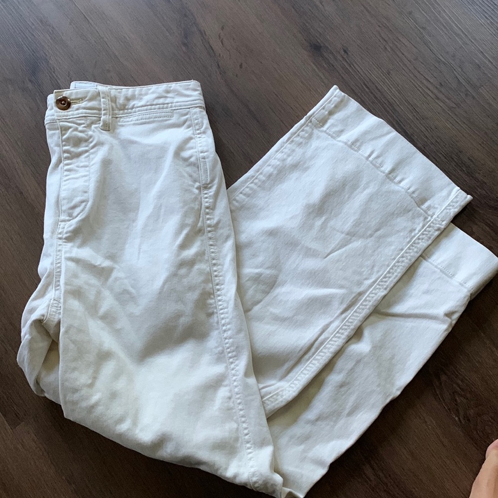 Gap Wide Leg High Rise Crop
